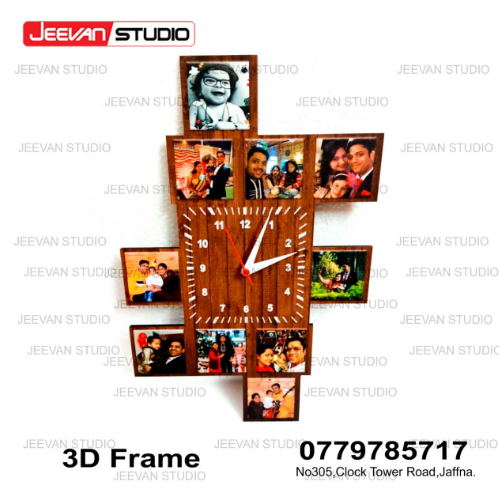 3D Crystal Cutting Frame